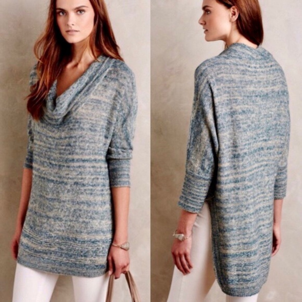 Anthropology - Field Flower Cowl Neck Sweater